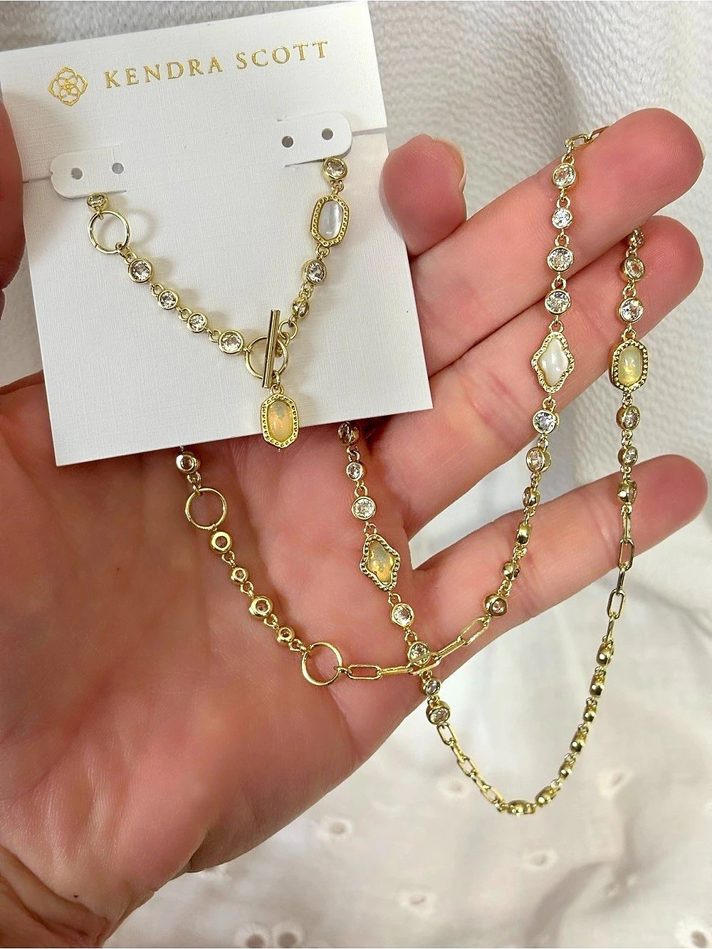 Kendra Scott Mini Elisa Toggle Convertible Gold Short Pendant Necklace Pendant